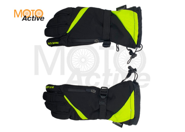 Перчатки для снегохода FXR #4 yellow-green